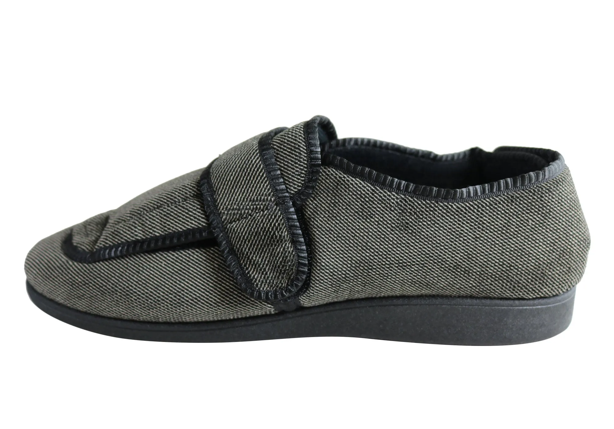 Homyped Herren Arnold 2 Extra Extra Weite Pantoffeln Homyped Schuhe