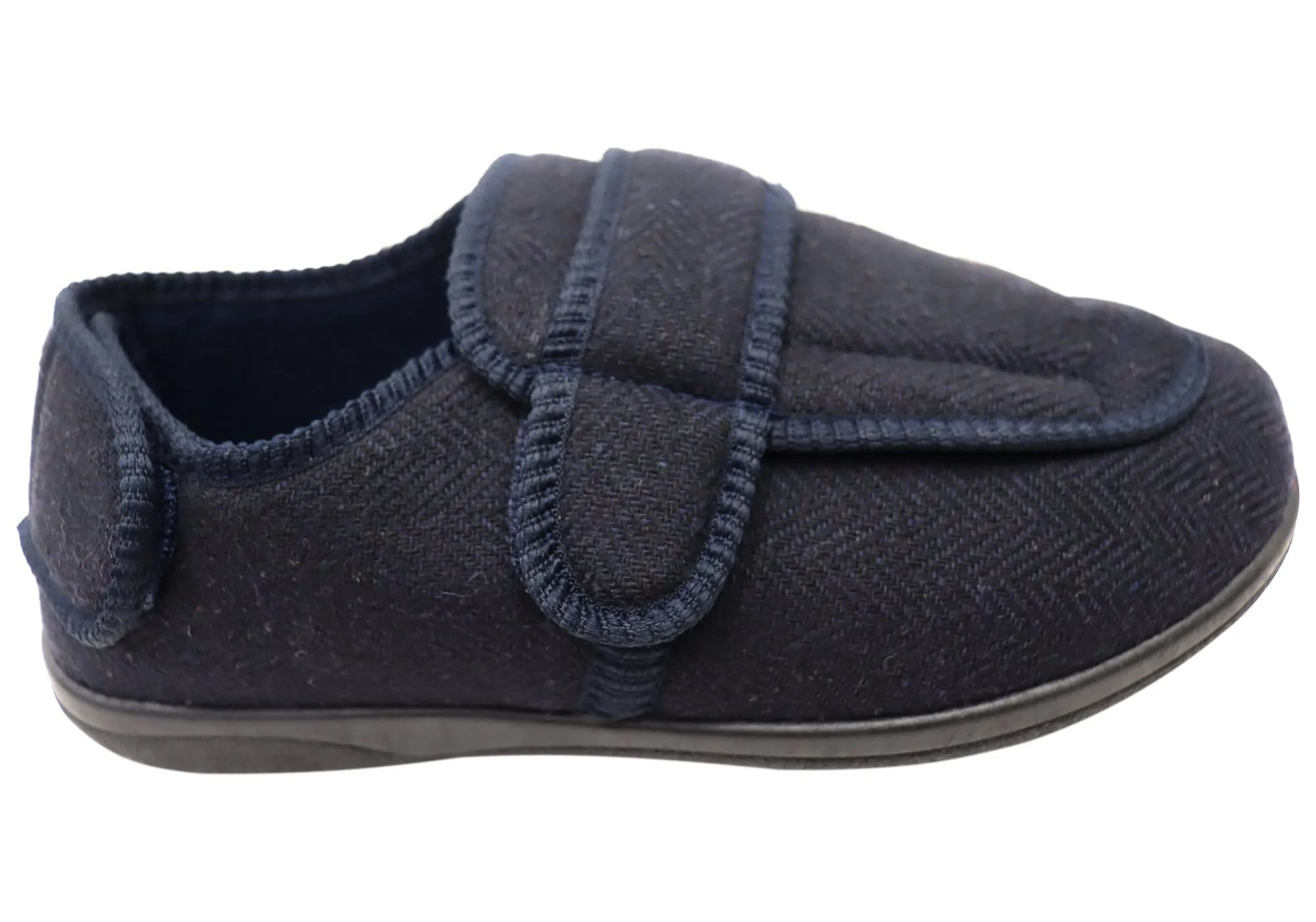 Homyped Herren Arnold 2 Extra Extra Weite Pantoffeln Homyped Schuhe