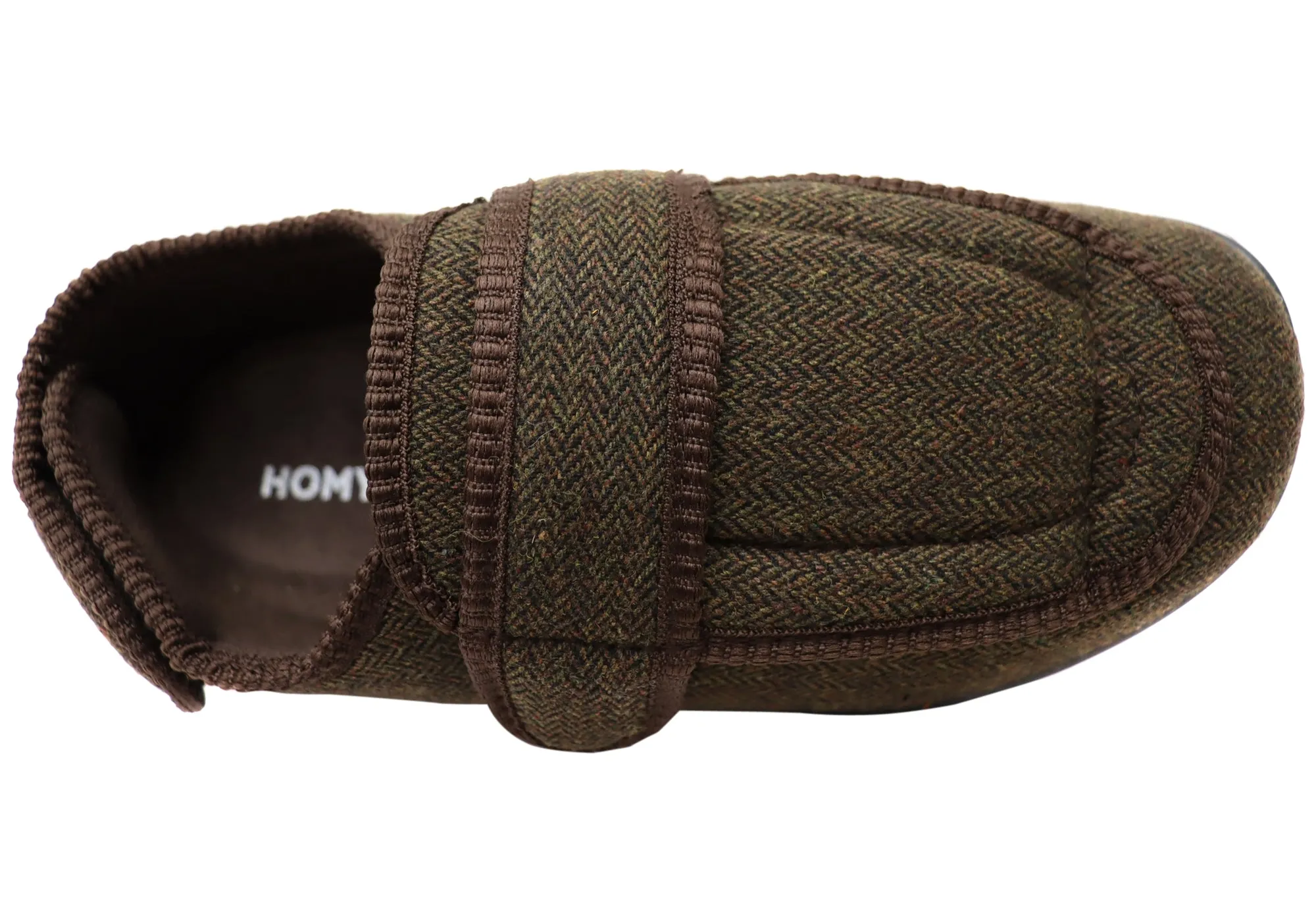 Homyped Herren Arnold 2 Extra Extra Weite Pantoffeln Homyped Schuhe
