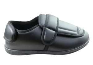 Homyped Herren Arnold Outdoor Extra Weite Hausschuhe Homyped Schuhe