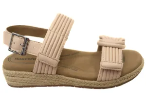 Homyped Mimosa Damen Bequeme Weite Passform Ledersandalen Homyped Schuhe