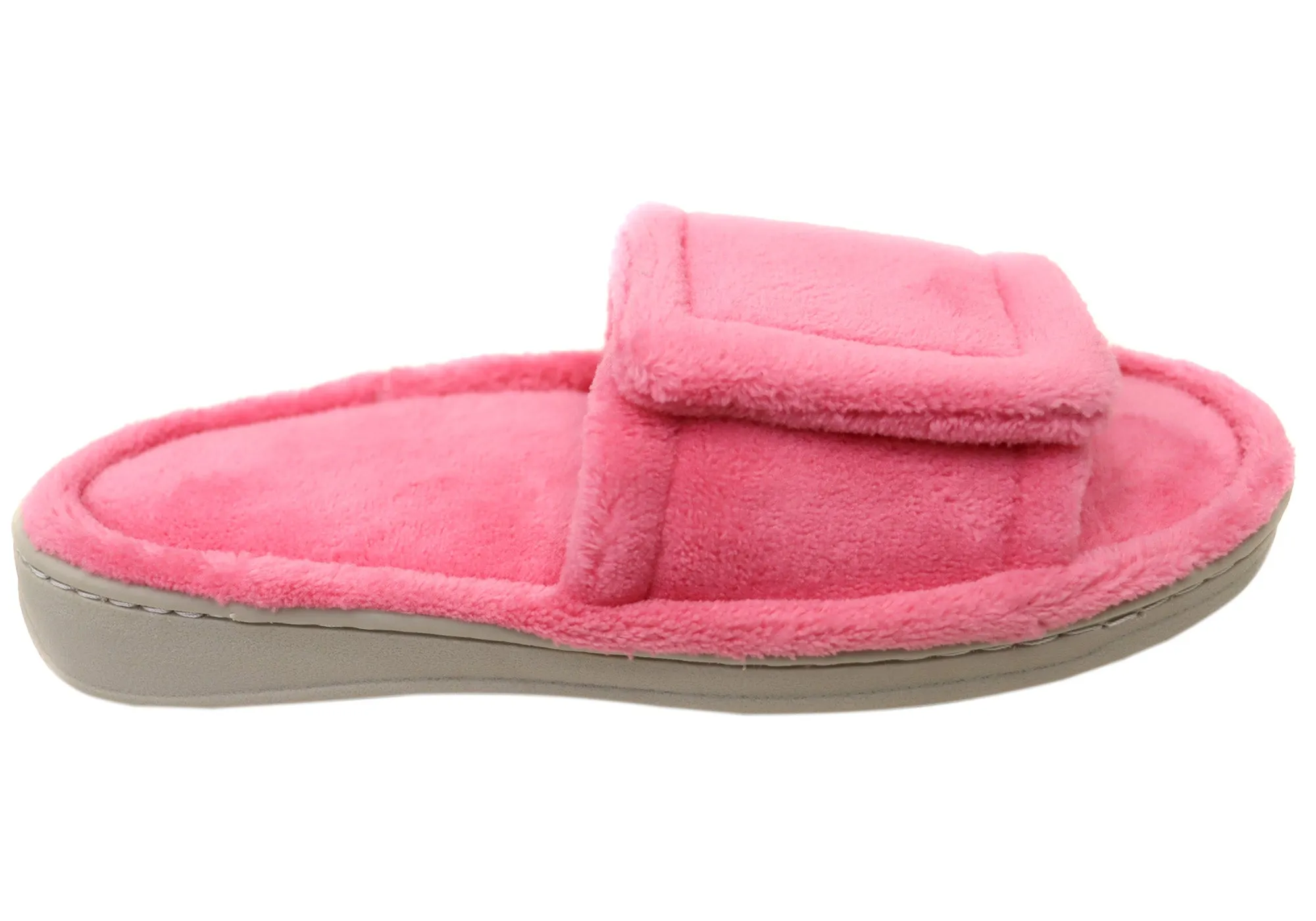 Homyped Una Riemchen Damen Bequeme Weite Breite Offene Zehen Hausschuhe Homyped Schuhe