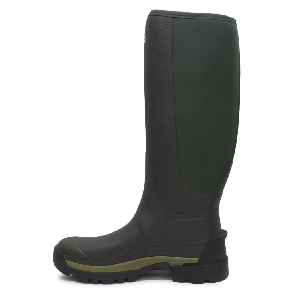 Hunter Field Balmoral Hybrid Hohe Synthetische Stiefel für Herren in Wadenlänge