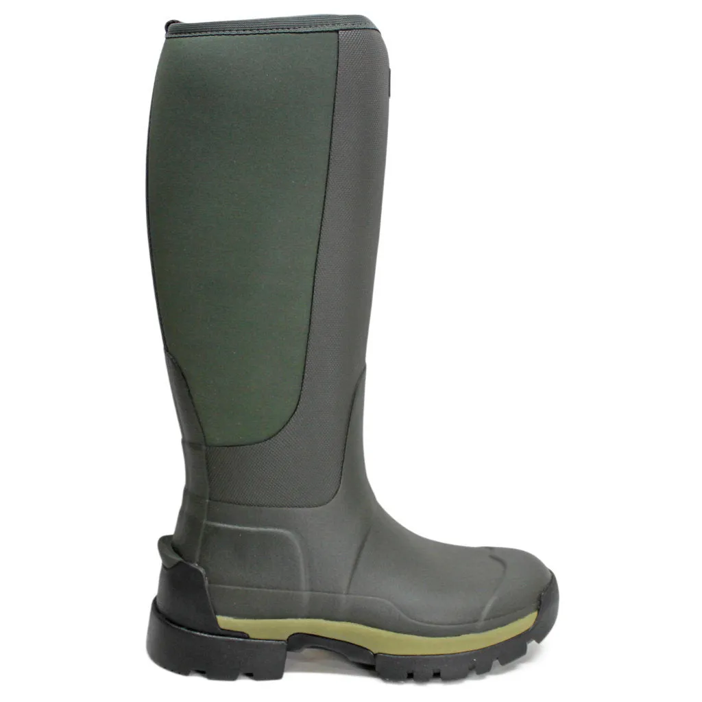 Hunter Field Balmoral Hybrid Hohe Textil-Synthetik Stiefel für Damen, Wadenhoch