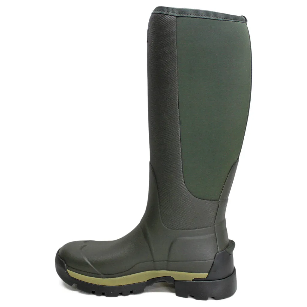Hunter Field Balmoral Hybrid Hohe Textil-Synthetik Stiefel für Damen, Wadenhoch