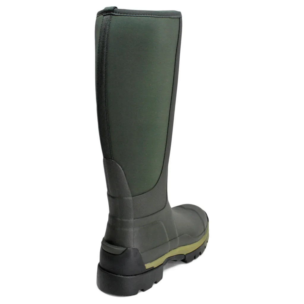 Hunter Field Balmoral Hybrid Hohe Textil-Synthetik Stiefel für Damen, Wadenhoch