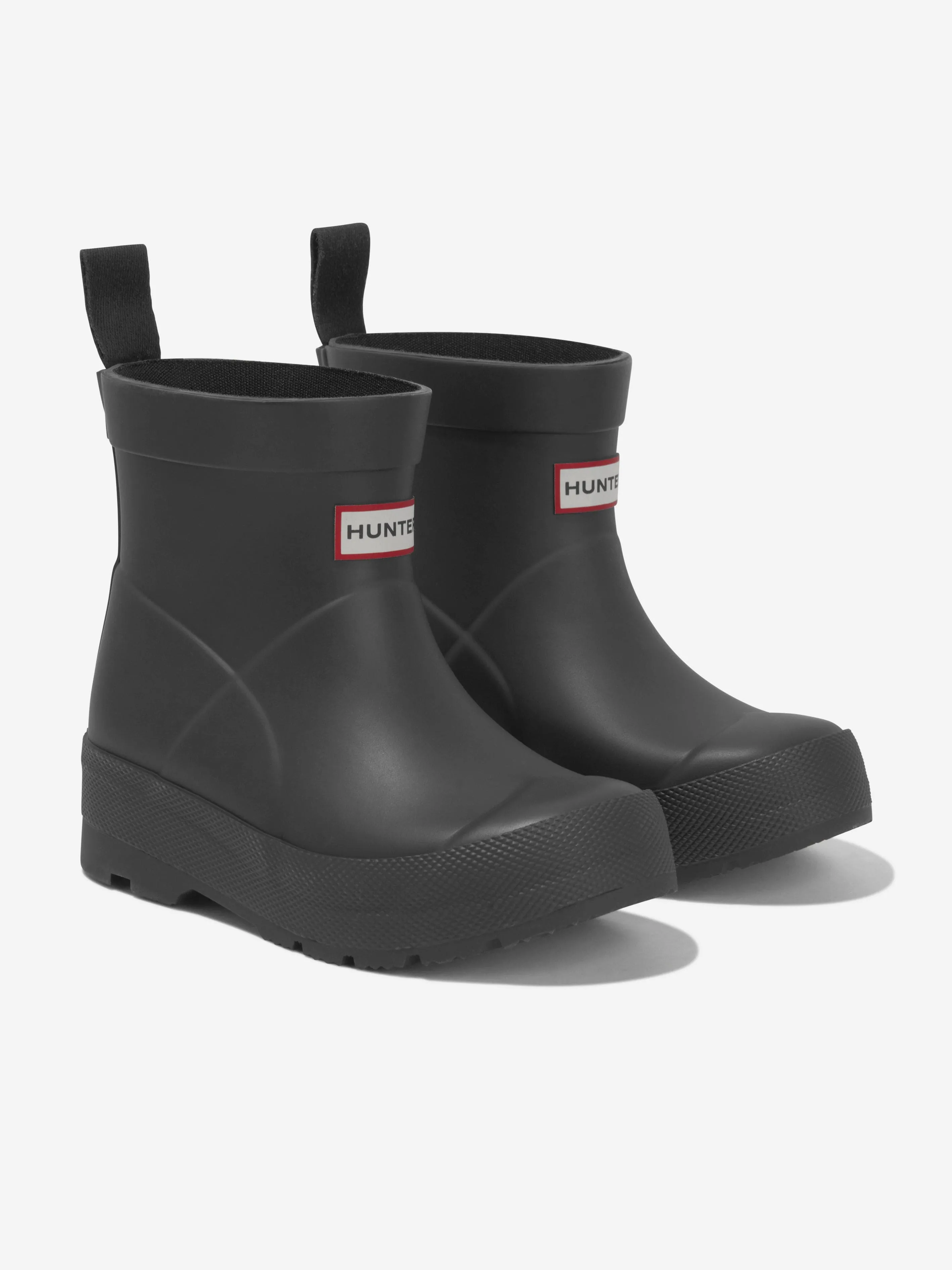 Hunter Kids Gummistiefel in Schwarz