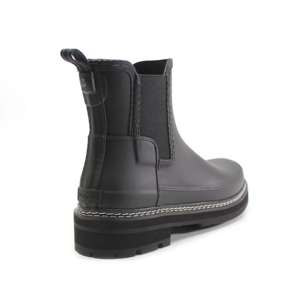 Hunter Verfeinerte Stitch Gummistiefel Damen Chelsea Boots