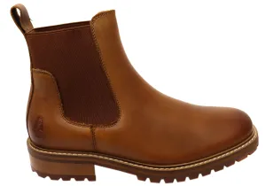 Hush Puppies Luxuriöse Bequeme Damen-Leder-Knöchelstiefel Hush Puppies Schuhe