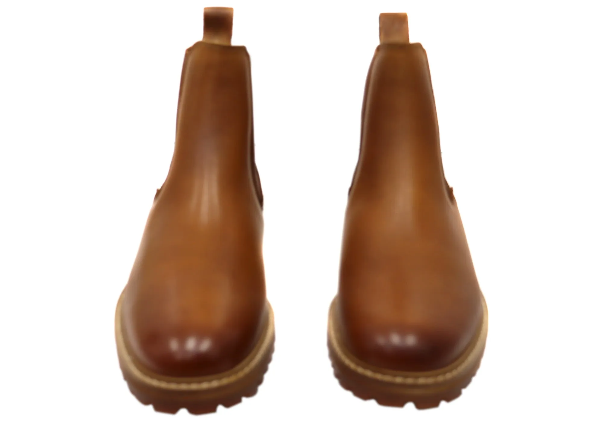 Hush Puppies Luxuriöse Bequeme Damen-Leder-Knöchelstiefel Hush Puppies Schuhe