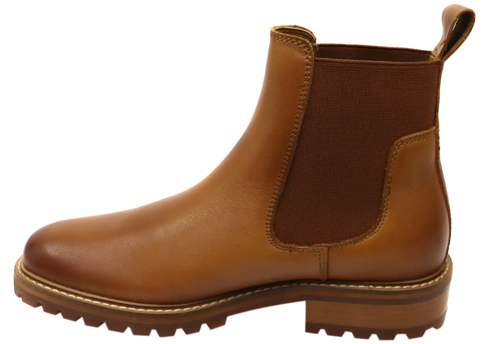 Hush Puppies Luxuriöse Bequeme Damen-Leder-Knöchelstiefel Hush Puppies Schuhe