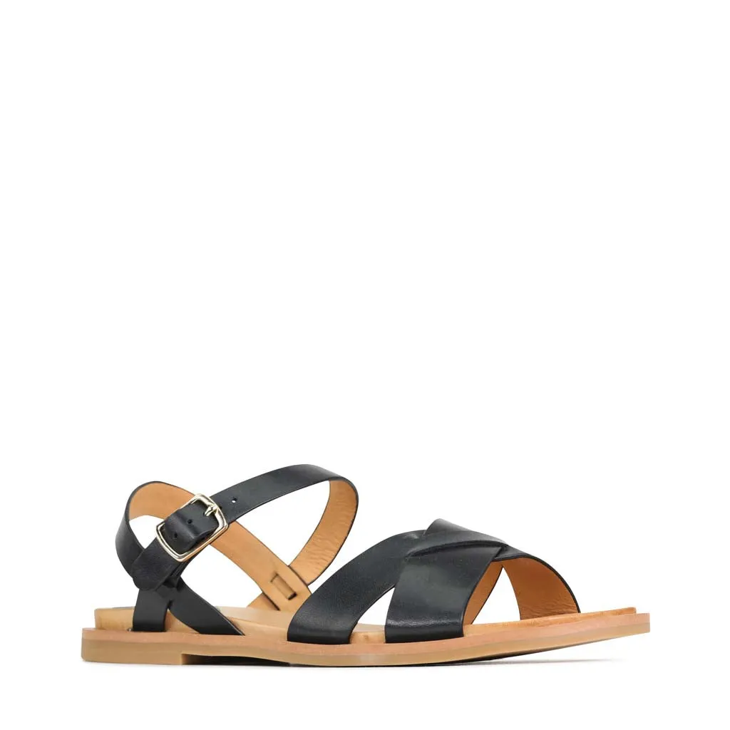 JEL Leder-Riemchensandalen