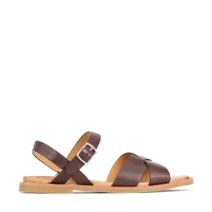 JEL Leder-Riemchensandalen