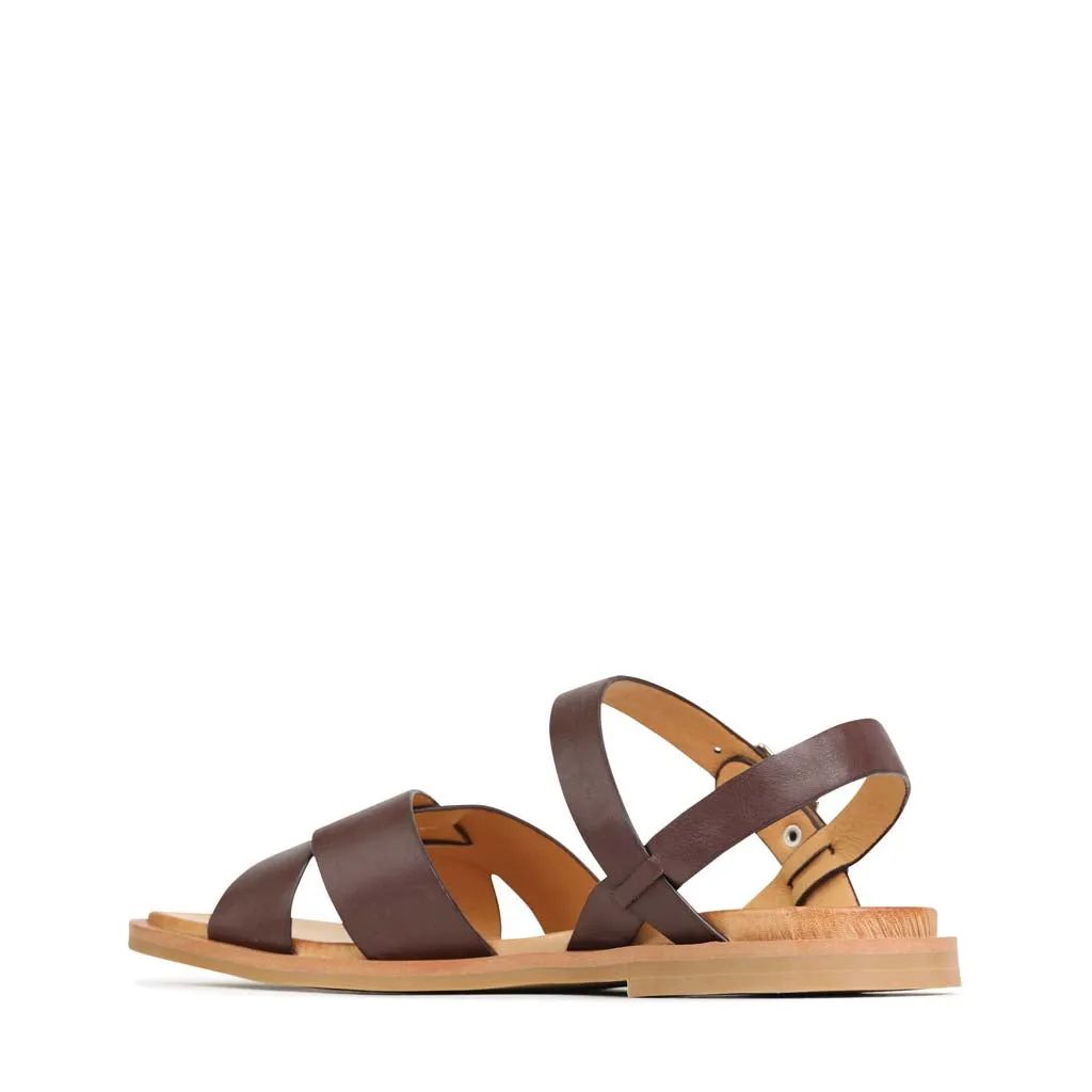 JEL Leder-Riemchensandalen