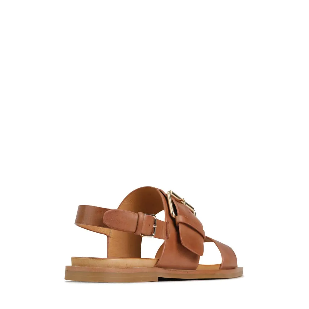 JEST LEDER SANDALEN MIT RÜCKBAND