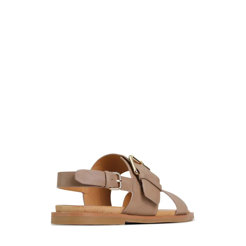 JEST LEDER SANDALEN MIT RÜCKBAND