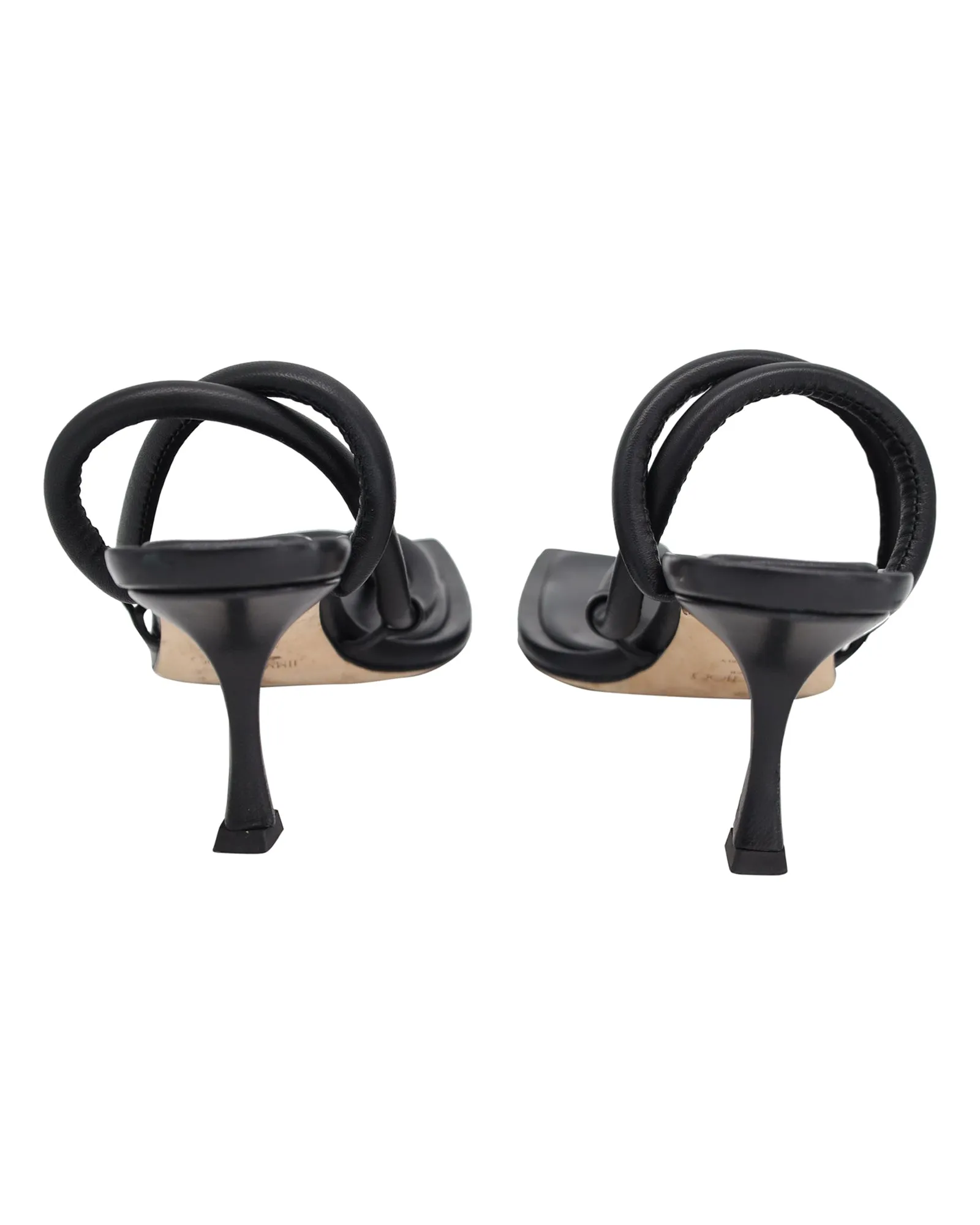 Jimmy Choo Cape 70 Sandalen in Schwarz Nappa Leder Schuhe_Jimmy-Choo