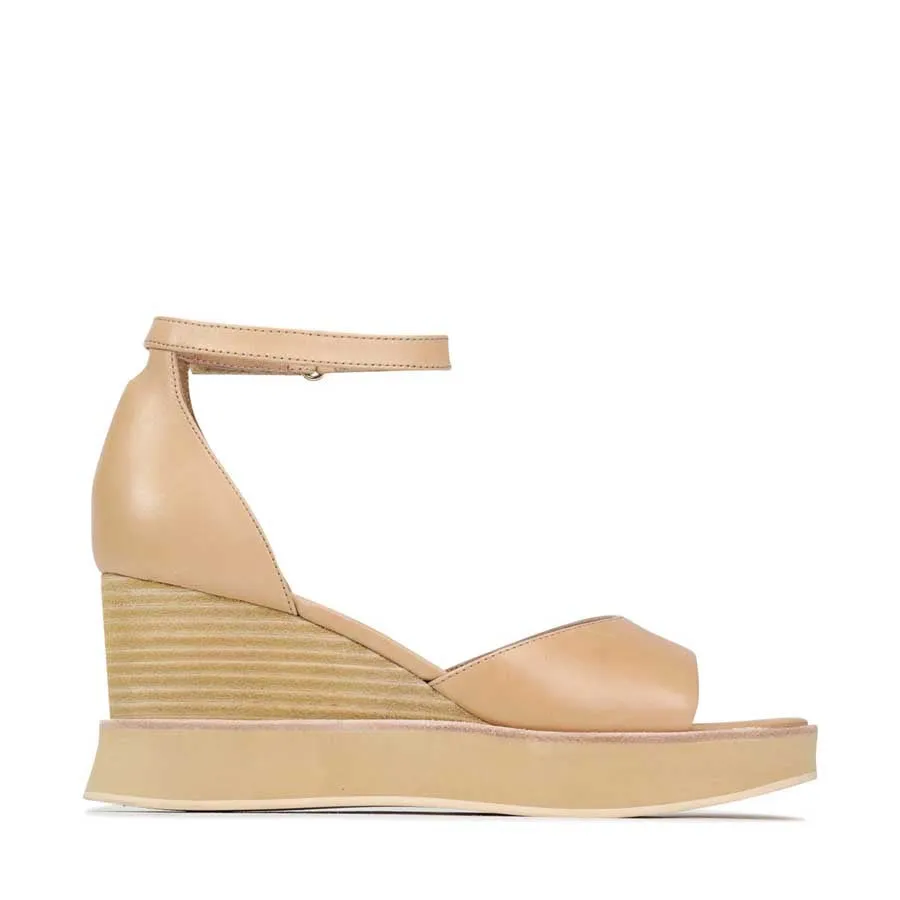 JUNAH LEDERKEIL-SANDALEN