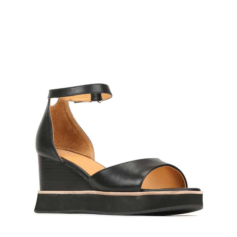 JUNAH LEDERKEIL-SANDALEN