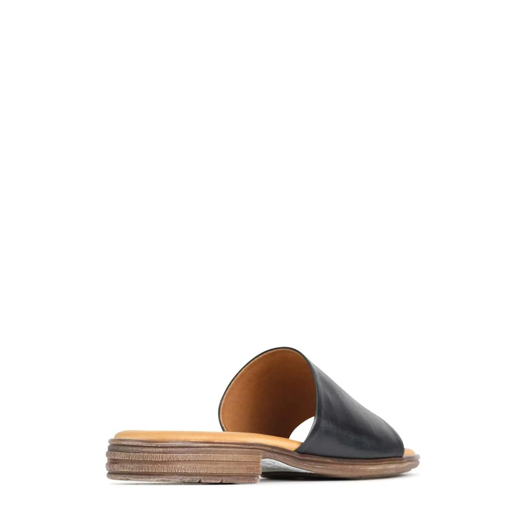 KAIA LEDER-SLIDES SANDALEN