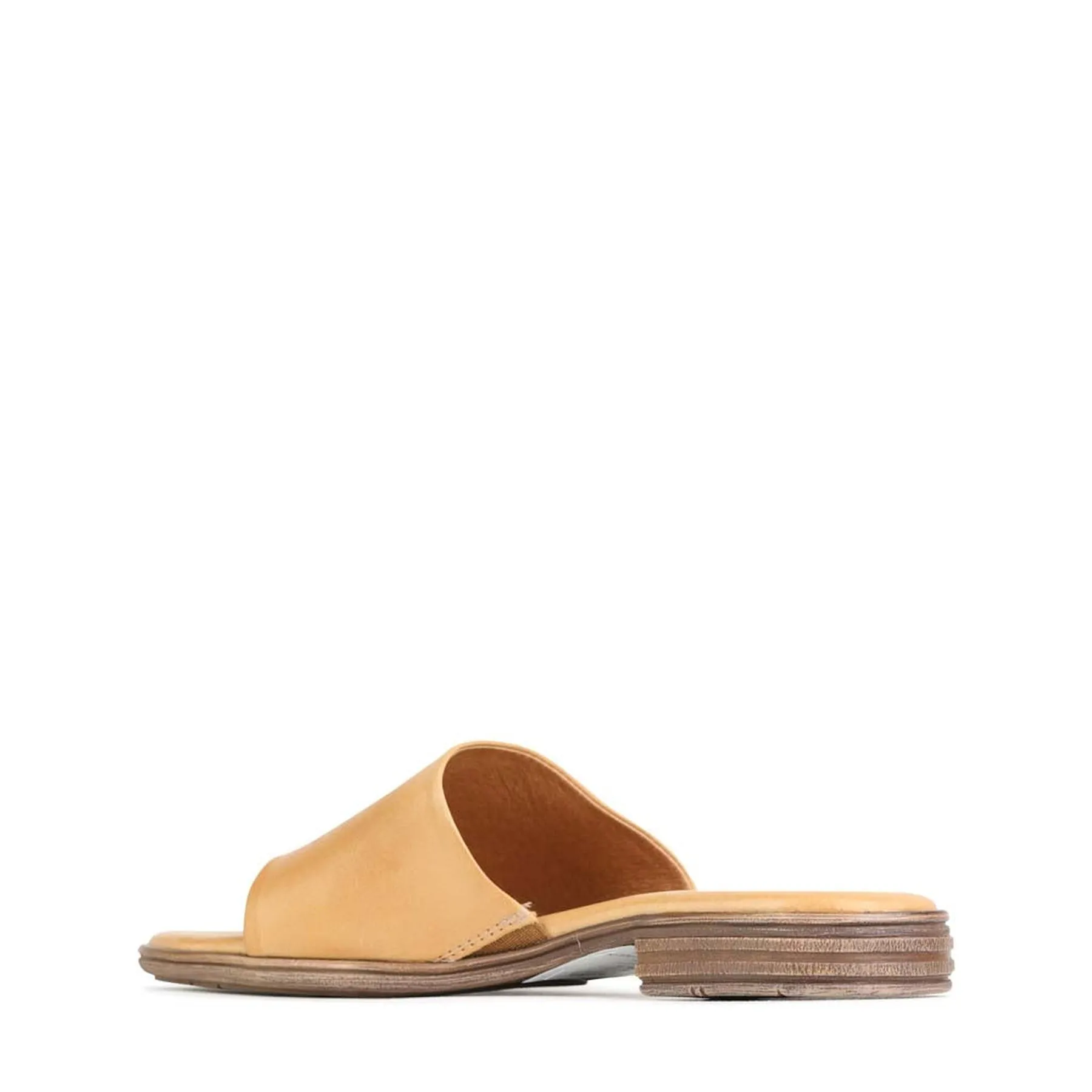 KAIA LEDER-SLIDES SANDALEN
