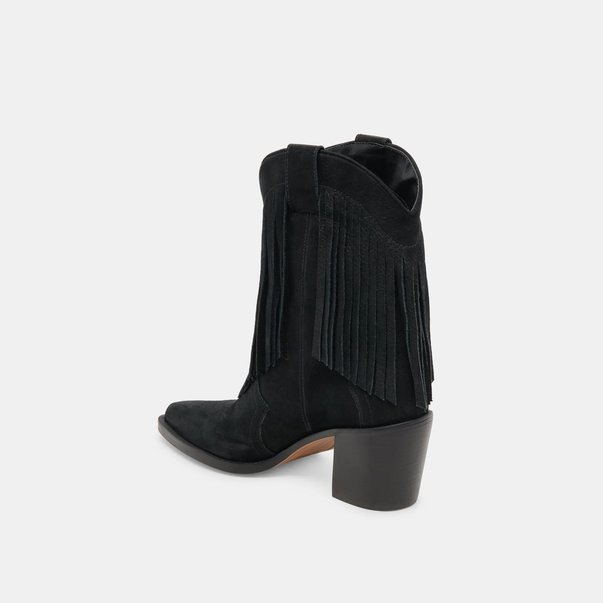 KAYLIE STIEFEL SCHWARZ NUBUK