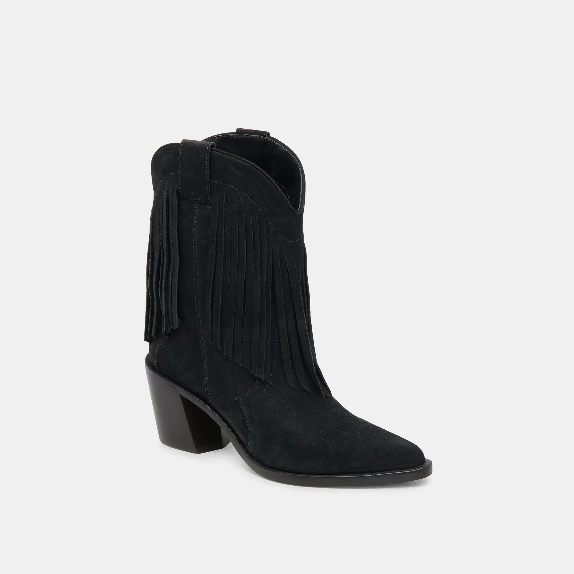 KAYLIE STIEFEL SCHWARZ NUBUK