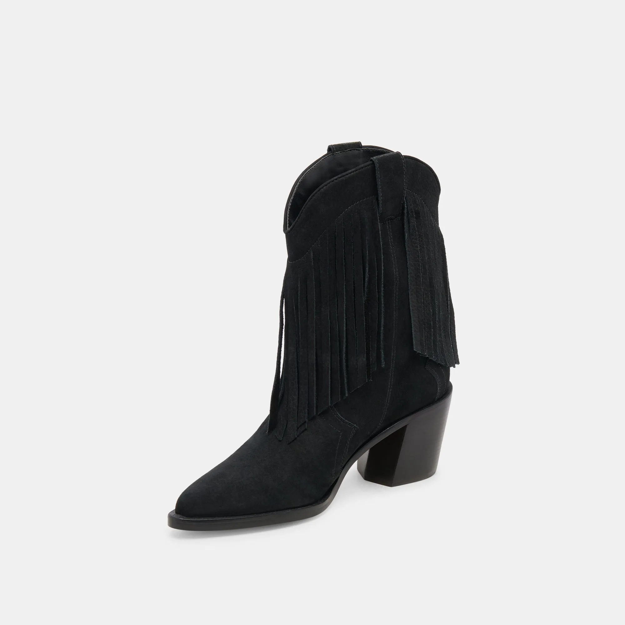 KAYLIE STIEFEL SCHWARZ NUBUK