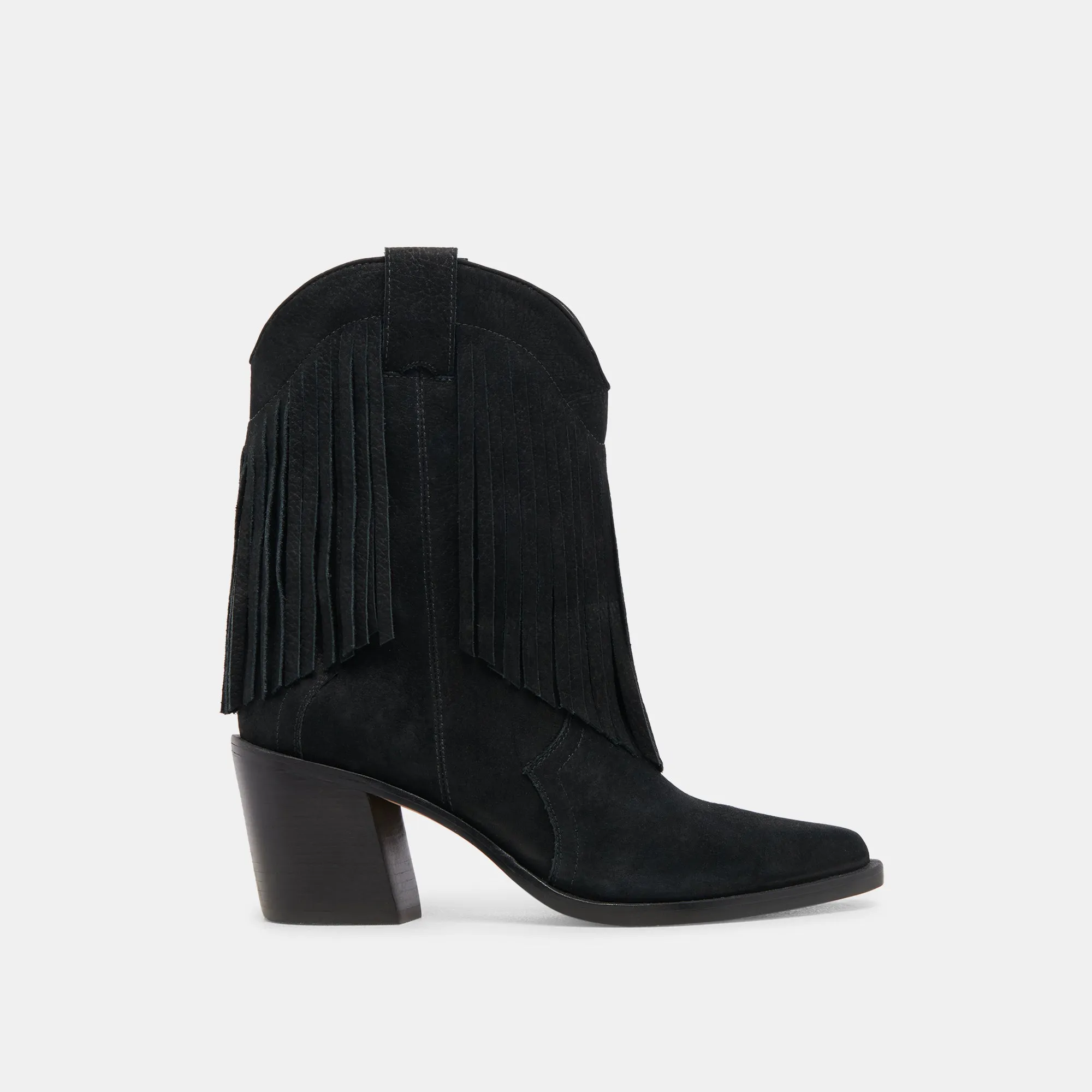 KAYLIE STIEFEL SCHWARZ NUBUK