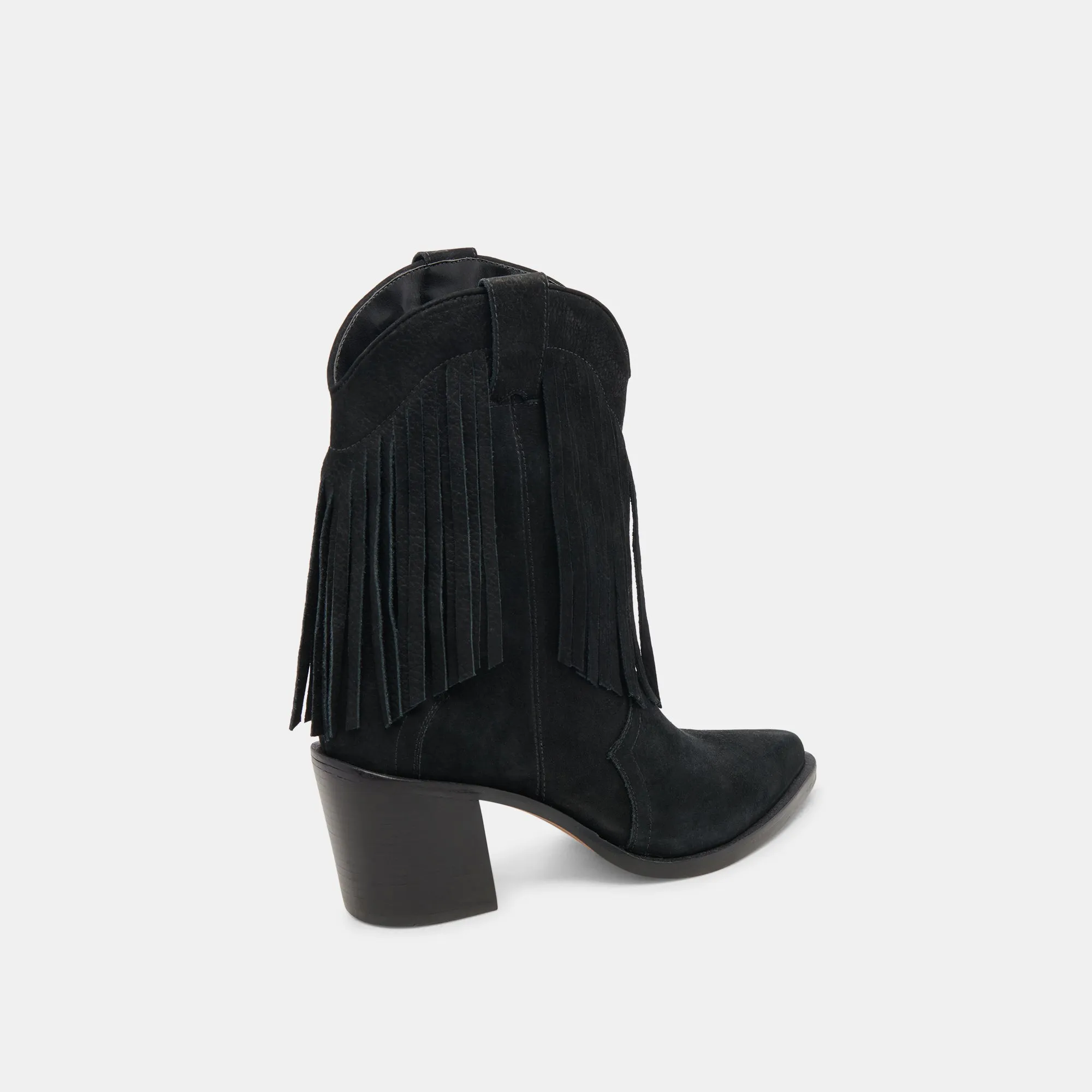 KAYLIE STIEFEL SCHWARZ NUBUK