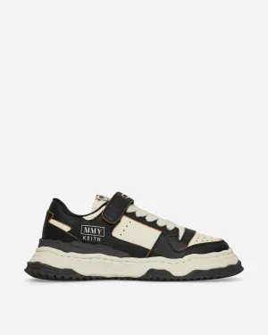 Keith OG Sohlenleder Low Sneakers Schwarz / Weiß