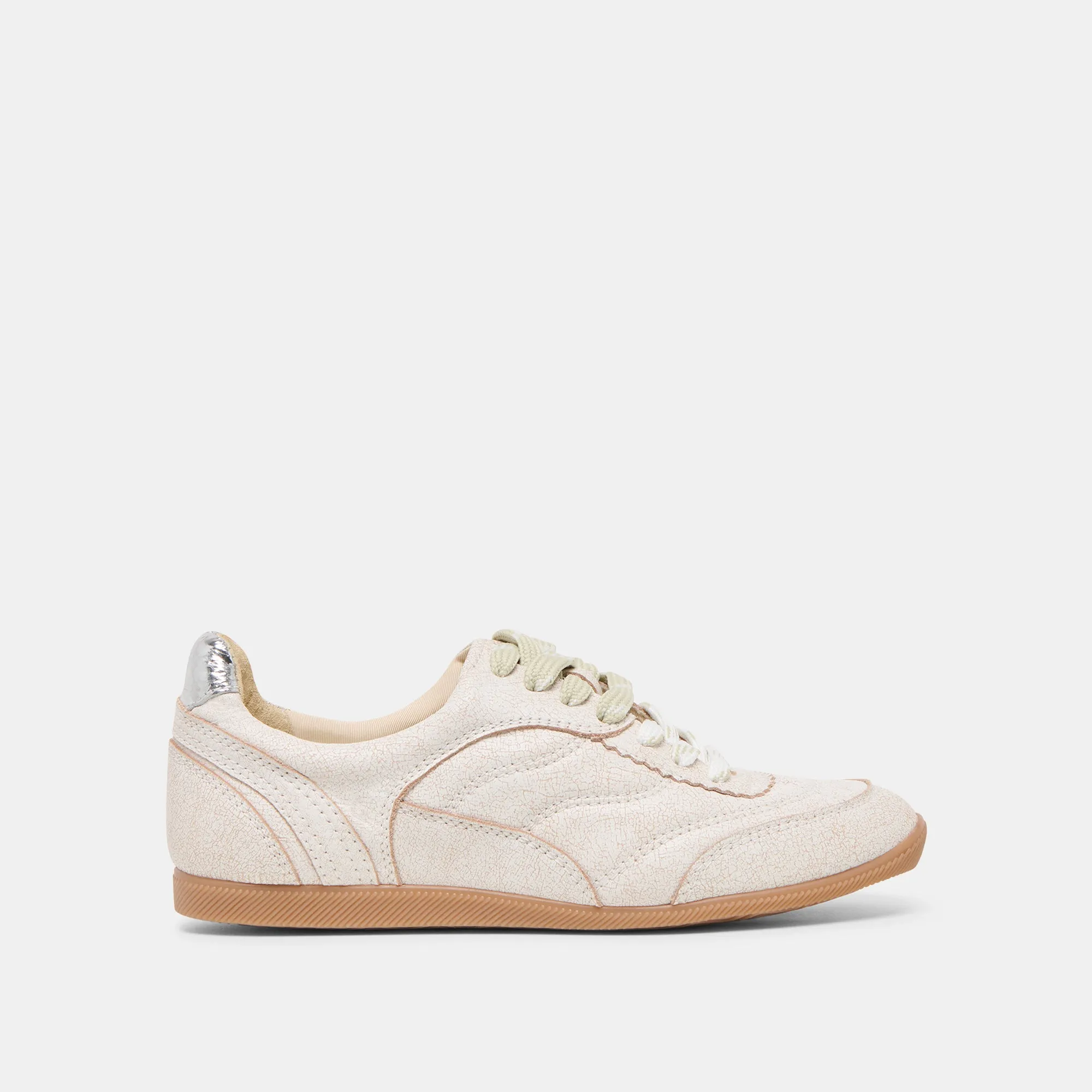LAINI SNEAKERS OFF WHITE GEBROCHENES LEDER