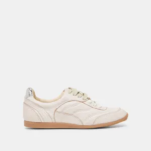 LAINI SNEAKERS OFF WHITE GEBROCHENES LEDER