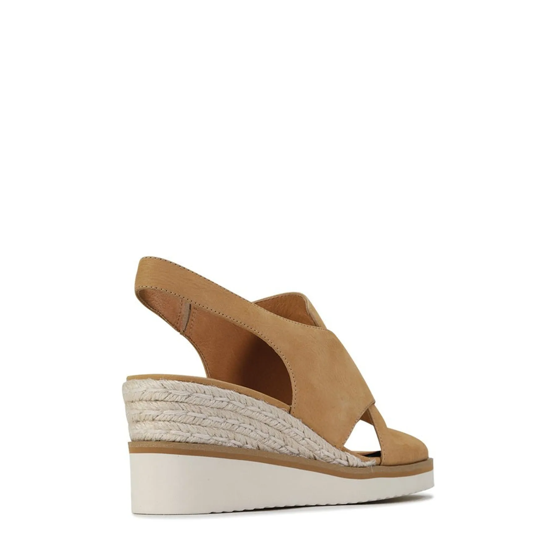BEQUEME LEDER-ESPARDRILES SANDALEN