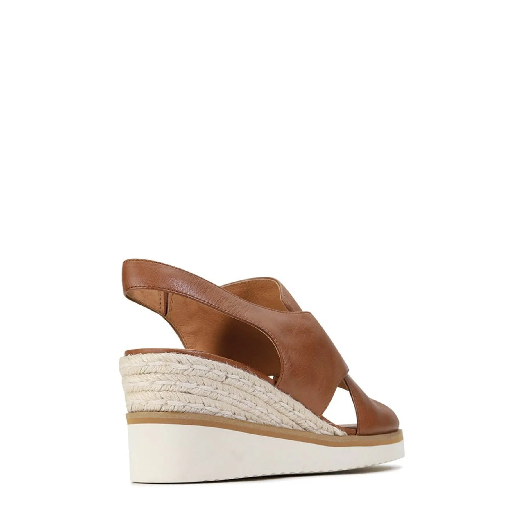 BEQUEME LEDER-ESPARDRILES SANDALEN