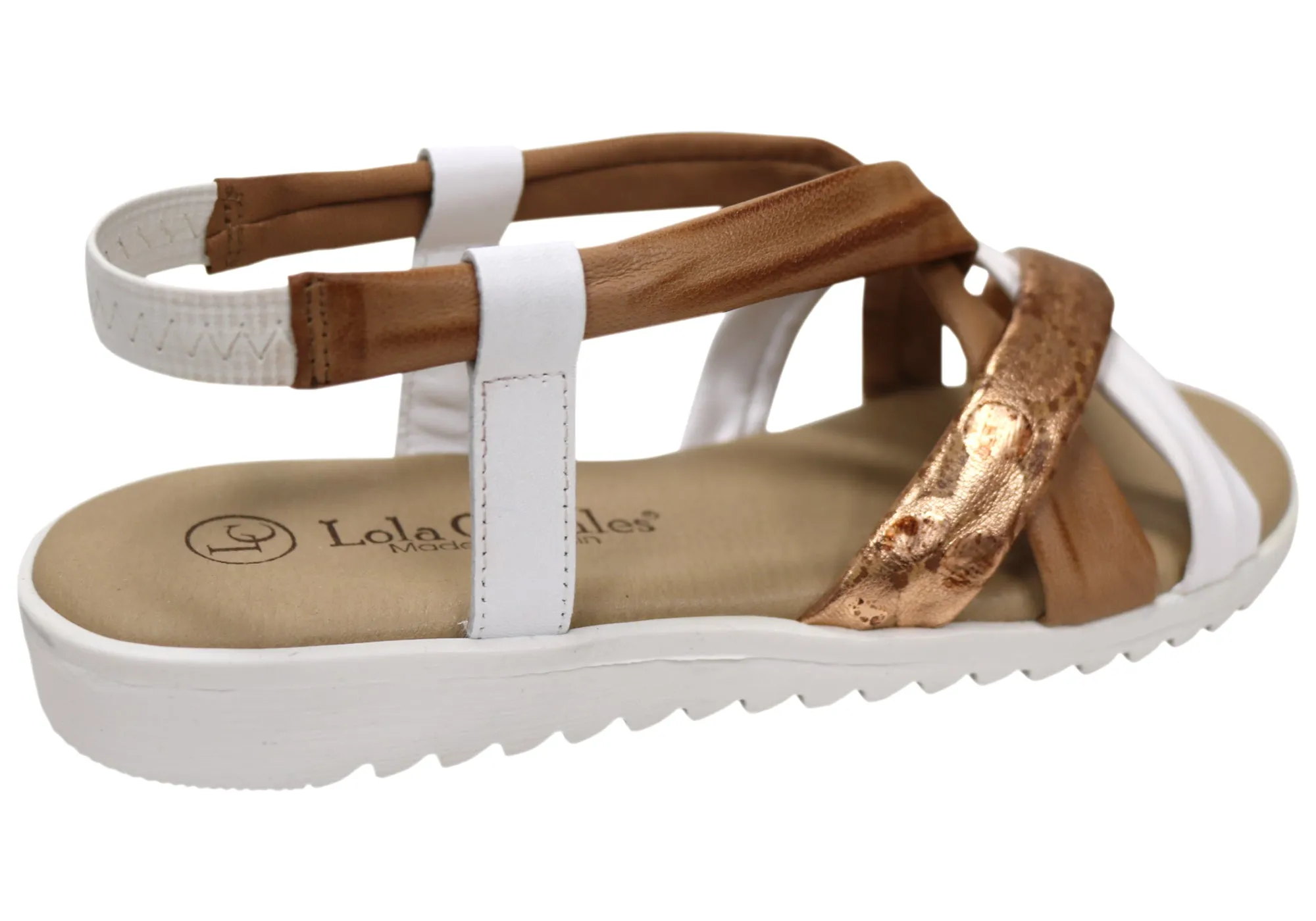 Lola Canales Bella Damen Bequeme Ledersandalen Hergestellt In Spanien Lola Canales Schuhe