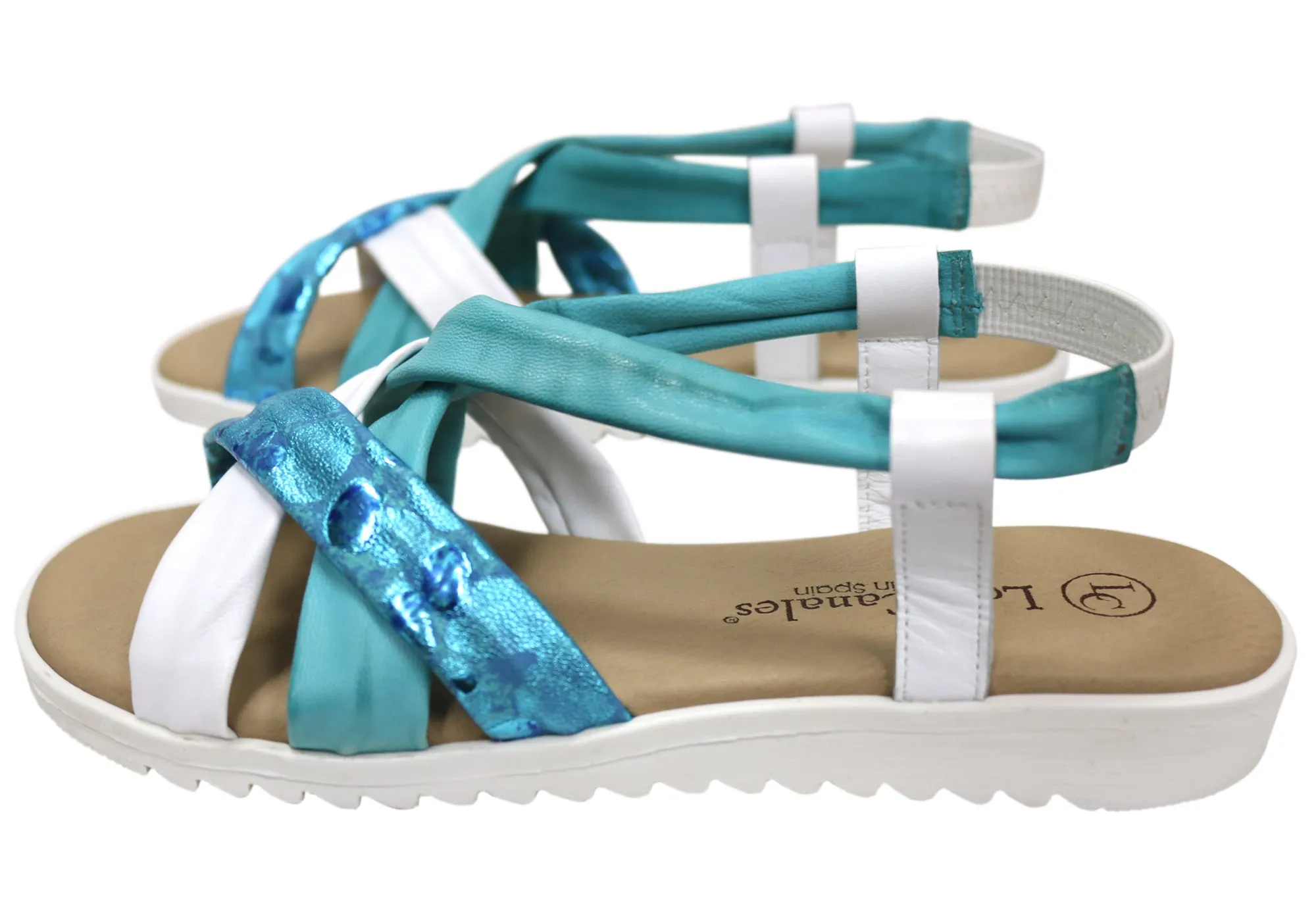 Lola Canales Bella Damen Bequeme Ledersandalen Hergestellt In Spanien Lola Canales Schuhe