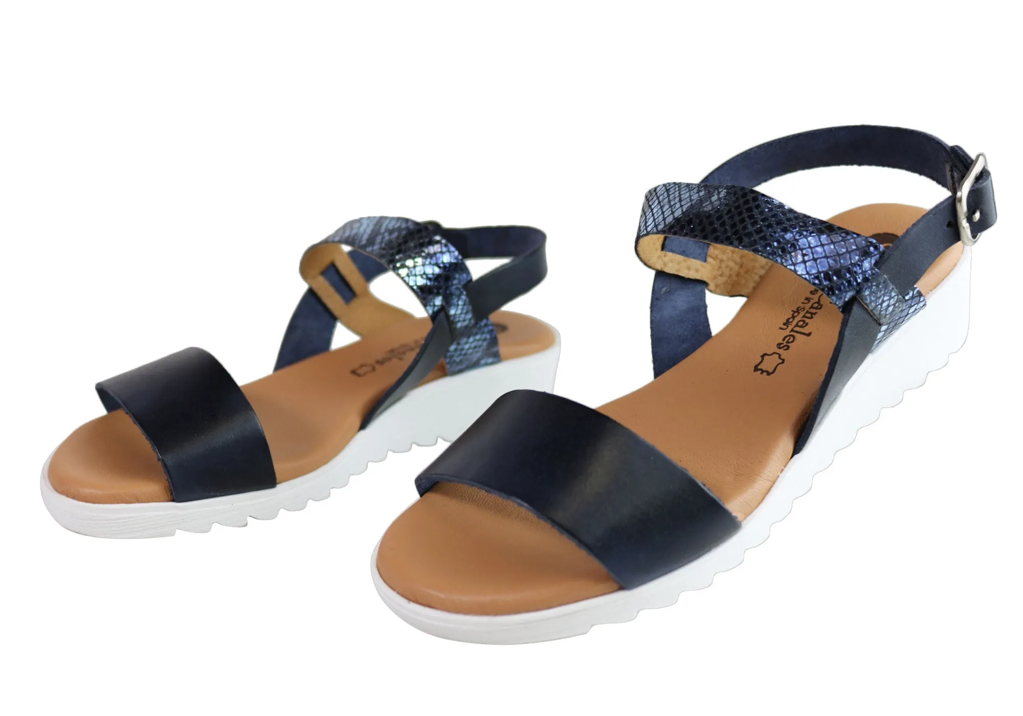 Lola Canales Gab Damen Bequeme Weiche Ledersandalen Hergestellt In Spanien Lola Canales Schuhe