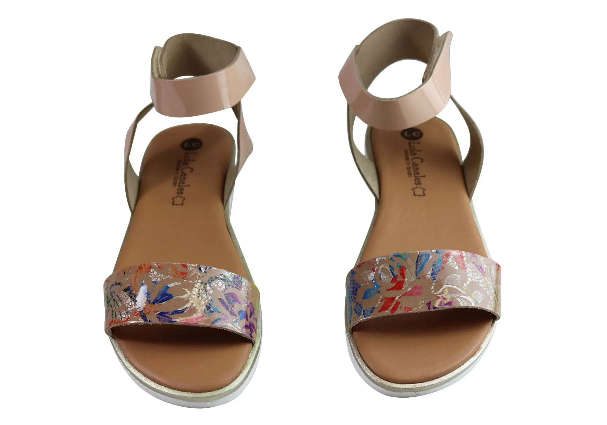 Lola Canales Glory Damen Bequeme Ledersandalen Hergestellt In Spanien Lola Canales Schuhe