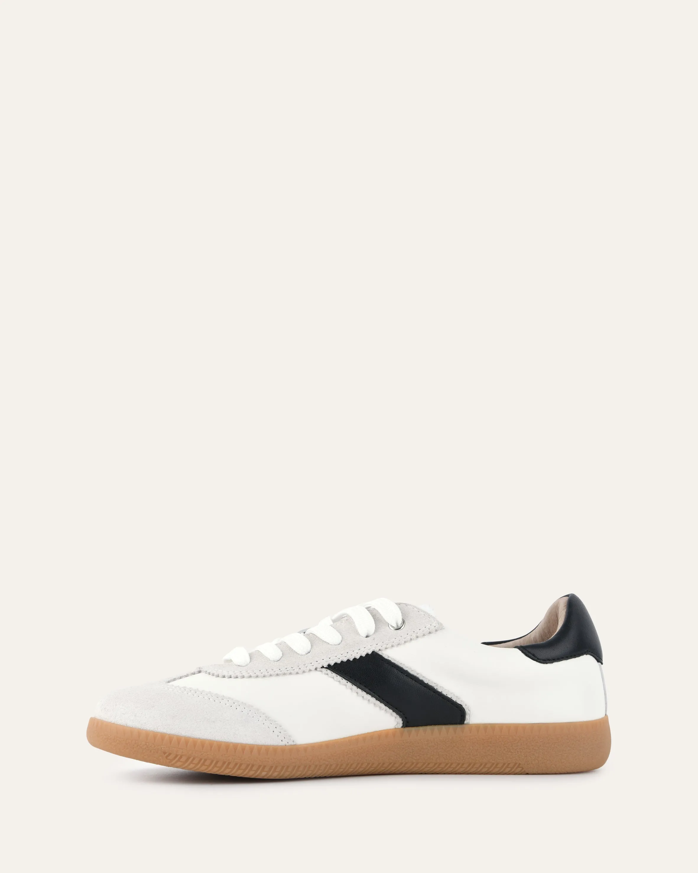 LOLA SNEAKERS WEIß SCHWARZ LEDER