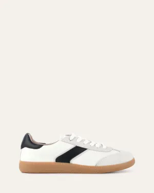 LOLA SNEAKERS WEIß SCHWARZ LEDER