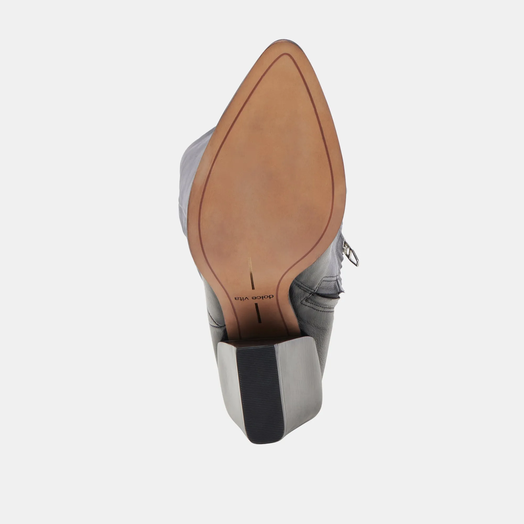 LUPIN STIEFEL SCHWARZES LEDER