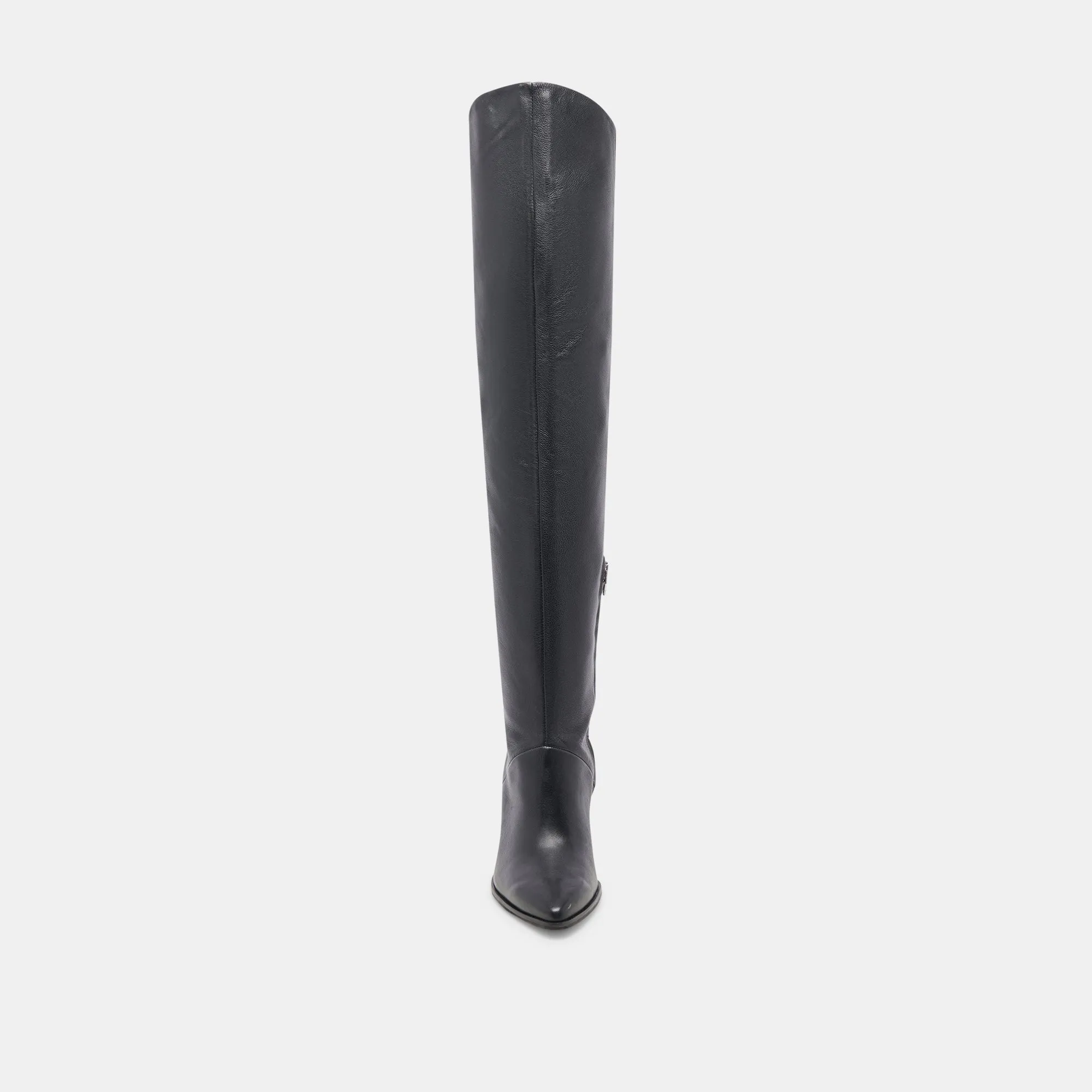 LUPIN STIEFEL SCHWARZES LEDER
