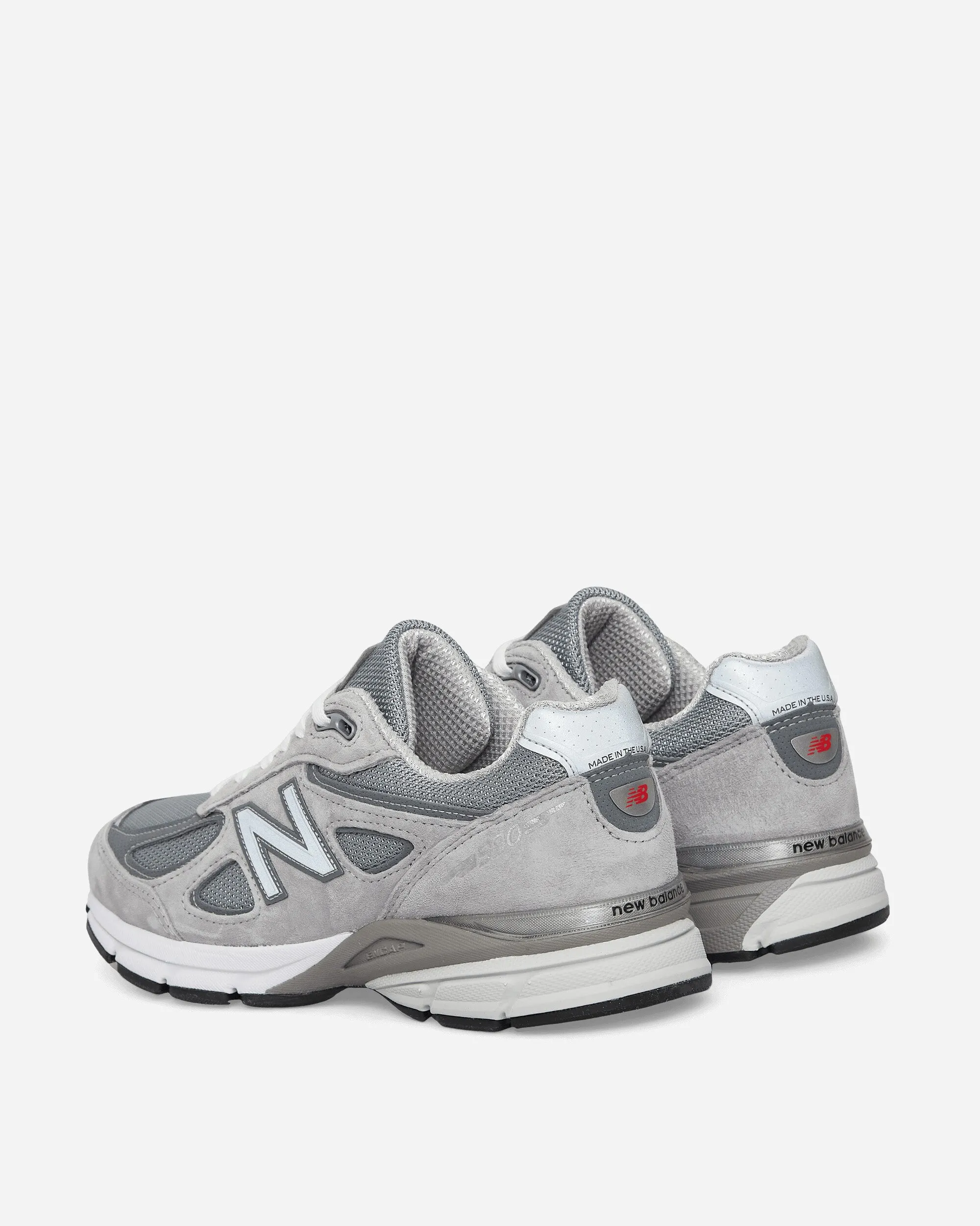 In den USA hergestellte 990v4 Sneakers Grau / Silber