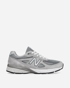 In den USA hergestellte 990v4 Sneakers Grau / Silber