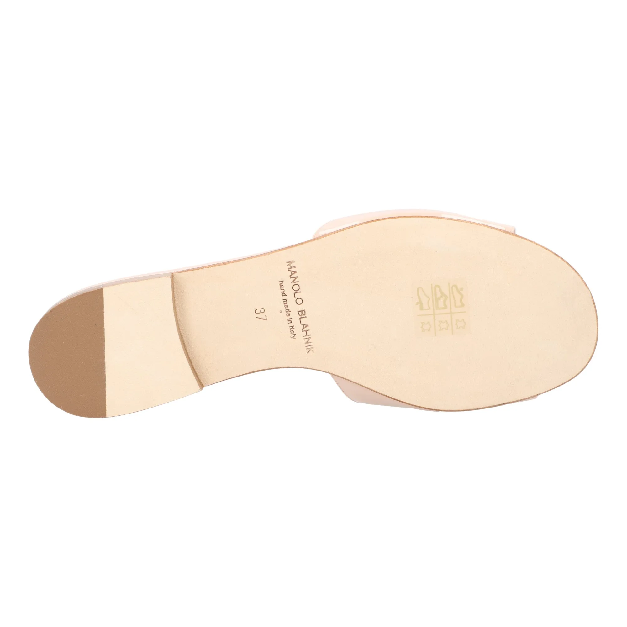 Manolo Blahnik Houramu Flache Schuhe Beige_Manolo-Blahnik
