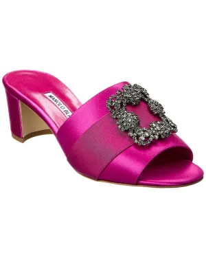 Manolo Blahnik Martanew 50 Satin Sandalen_Manolo-Blahnik