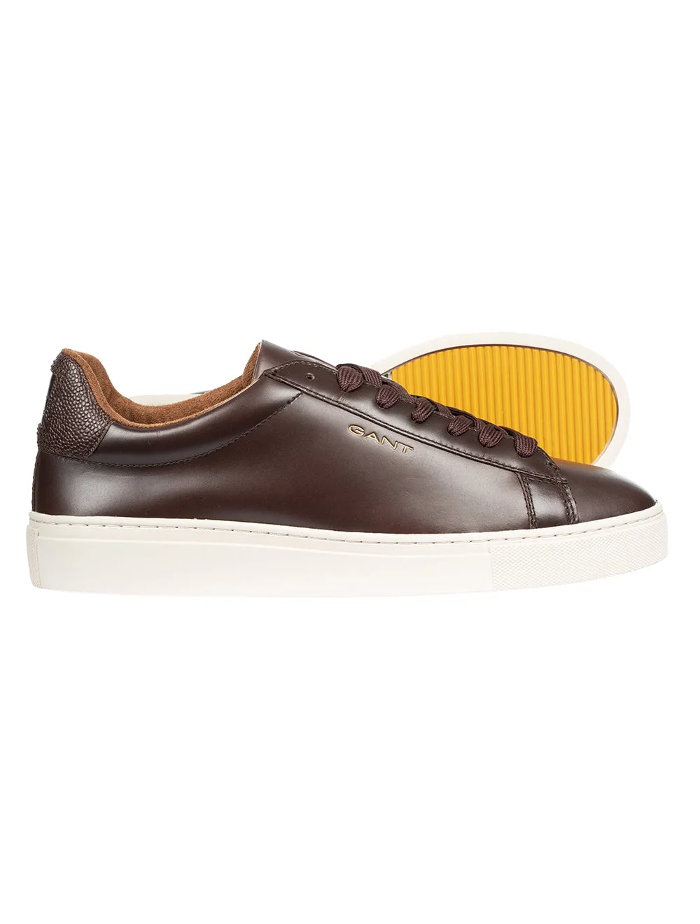 Mc Julien Leder-Sneakers Espresso