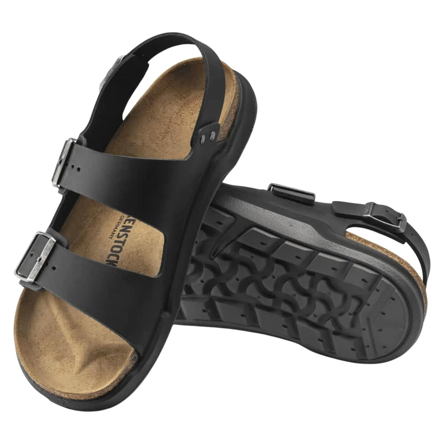 Herren Milano Ct Sandalen in Schwarz