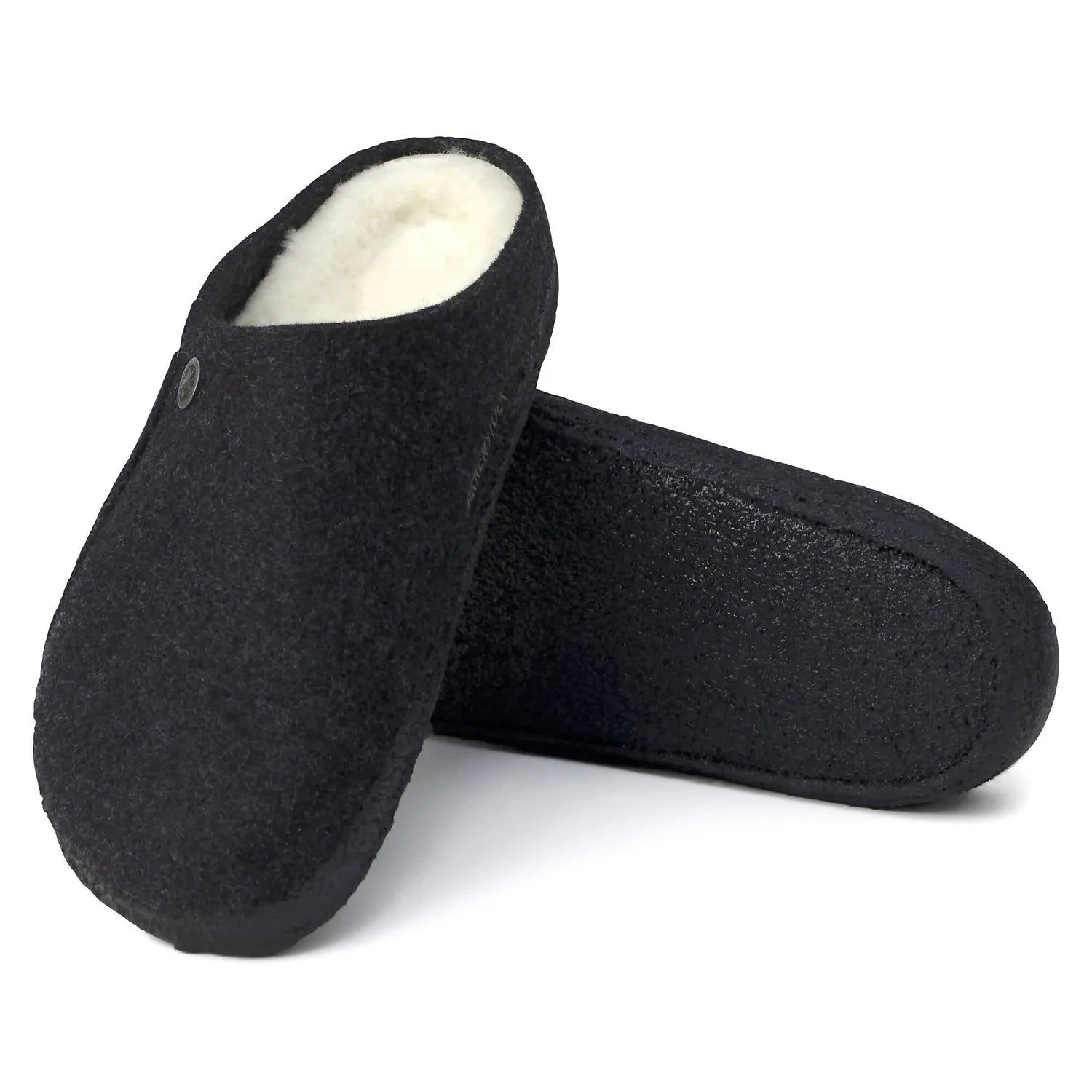 Herren Zermatt Shearling Pantoffel In Anthrazit